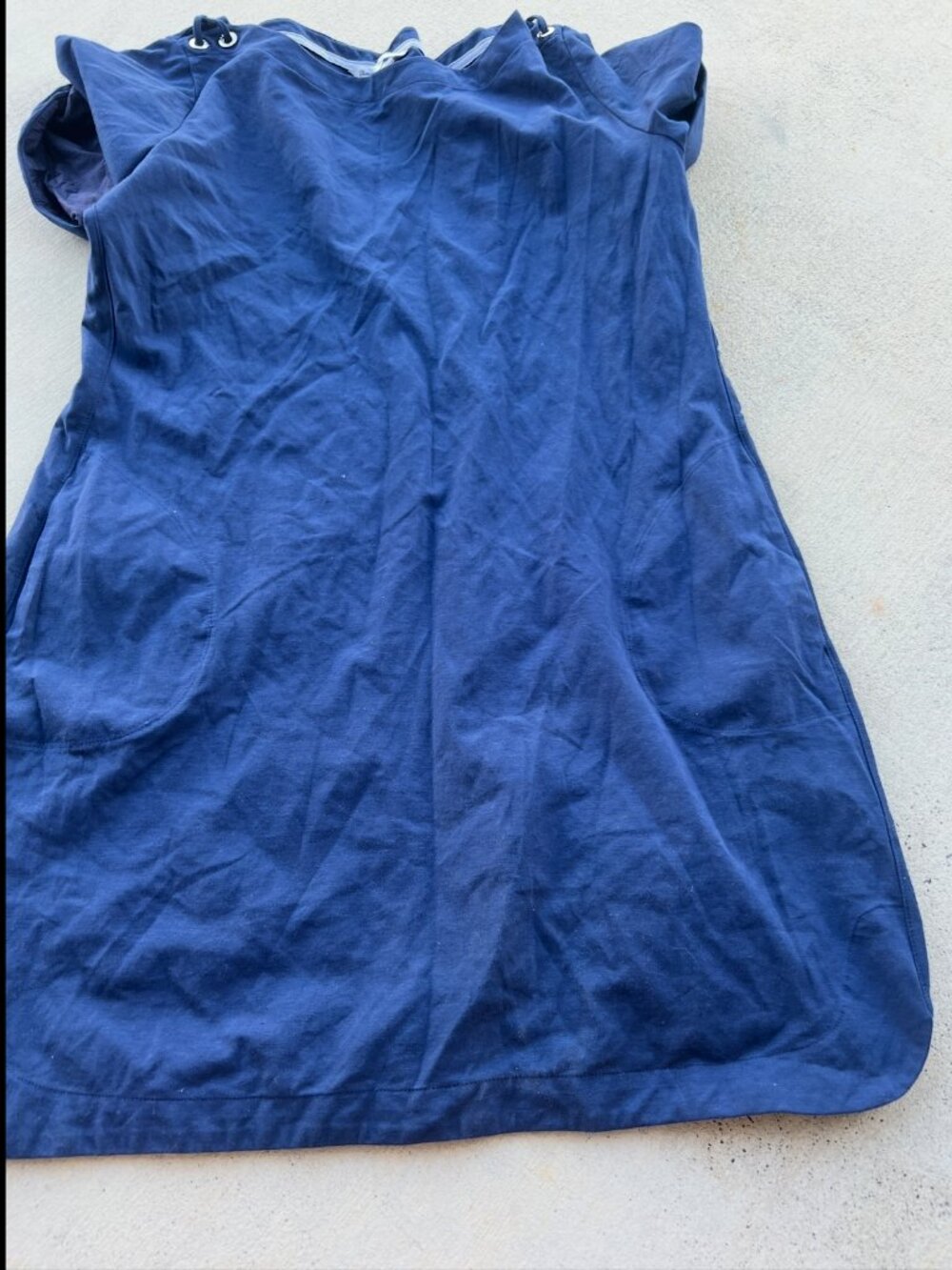 Tommy Bahama‎ large blue dress - Picture 3 of 10